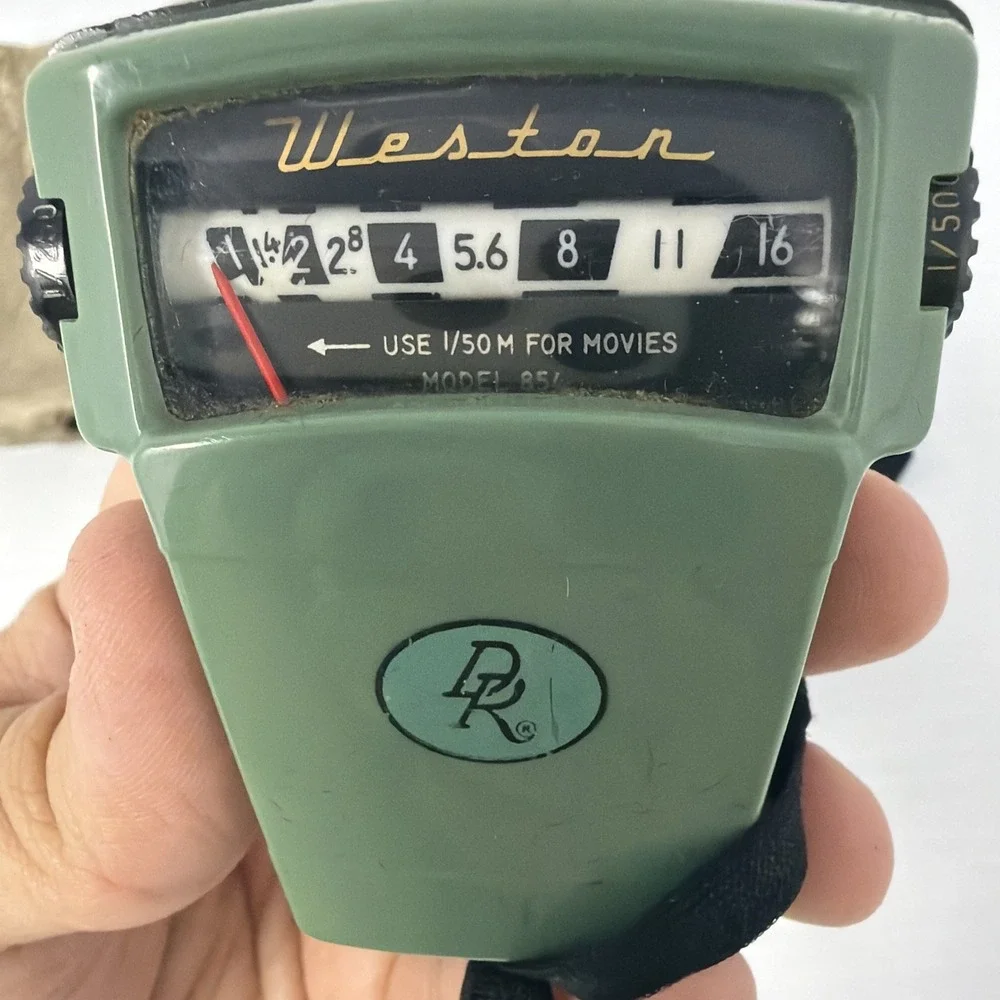 Vintage Weston Instruments Zero Corrector model 854 DR Light Meter